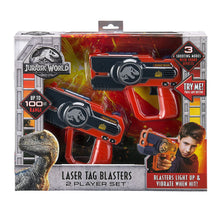 Load image into Gallery viewer, Jurassic World 2 Laser-Tag for Kids Infared Lazer-Tag Blasters Lights Up &amp; Vibrates When Hit