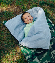 Load image into Gallery viewer, Pacific Play Tents 23335 Kids Green Camo Dome Tent Set with Sleeping Bag and Chair