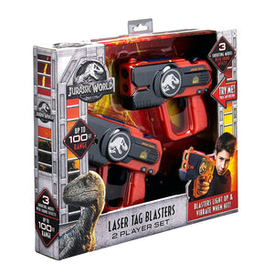 Jurassic World 2 Laser-Tag for Kids Infared Lazer-Tag Blasters Lights Up & Vibrates When Hit