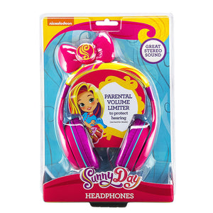 Sunny Day Headphones for Kids with Built in Volume Limiting Feature for Kid Friendly Safe Listening
