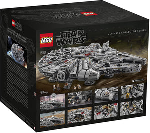 LEGO Star Wars Ultimate Millennium Falcon 75192 Expert Building Kit and Starship Model, Best Gift and Movie Collectible for Adults (7541 Pieces)