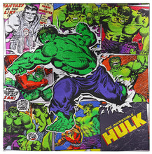 Load image into Gallery viewer, Edge home Products A2502HU-4 Metallic Canvas 25x25 Hulk Retro, Marvel