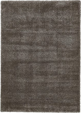 Load image into Gallery viewer, Unique Loom Luxe Solo Collection Plush Modern Pinecone Brown Area Rug (8&#39; x 11&#39;)